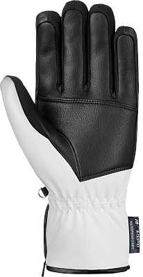 Превью Горнолыжная одежда со скидкой Перчатки горнолыжные REUSCH Tiffany R-Tex Xt White/Black